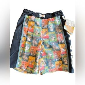 New Star Wars Movie swimming trunks kids size 9/10 Gift for boy